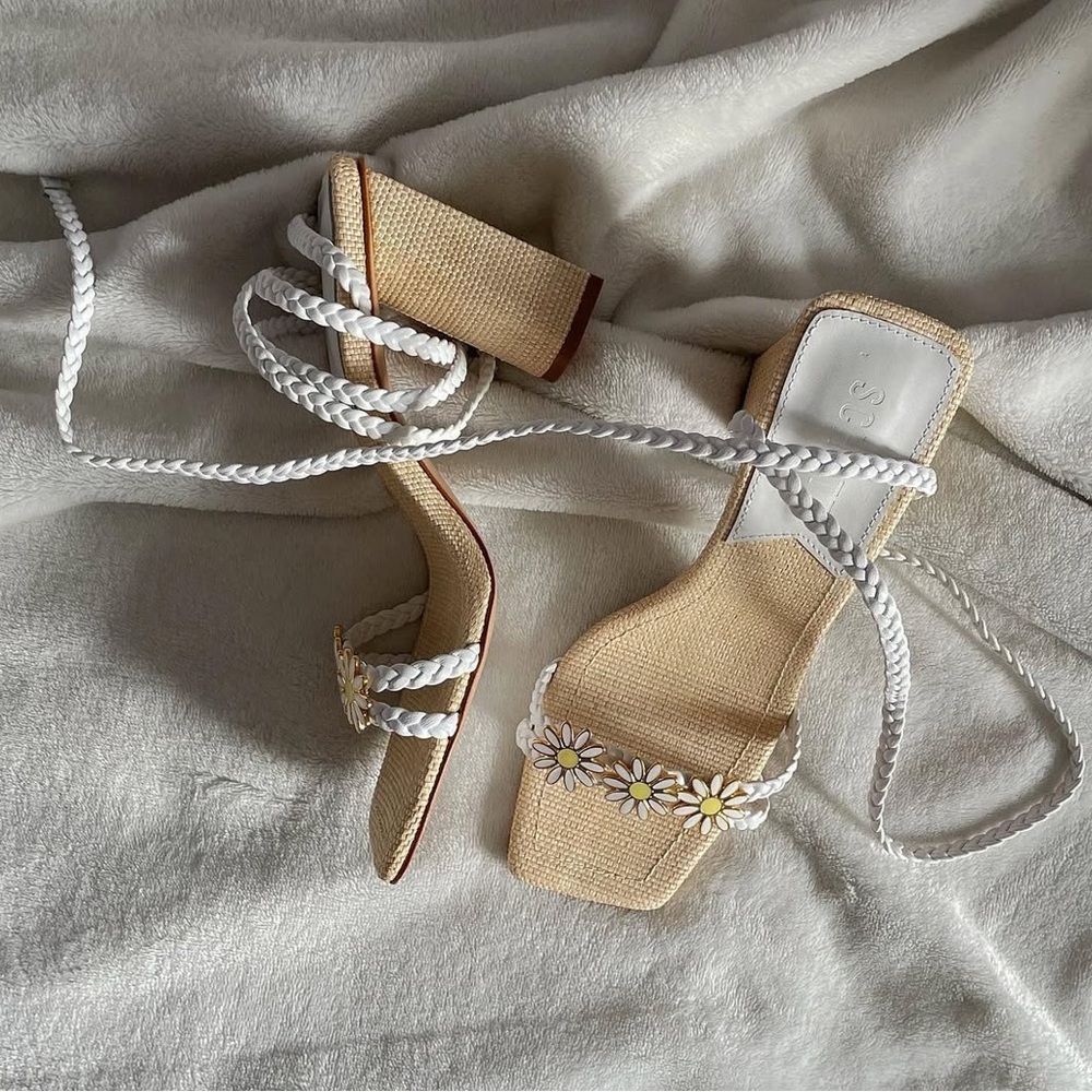 Schutz sunflower sandals